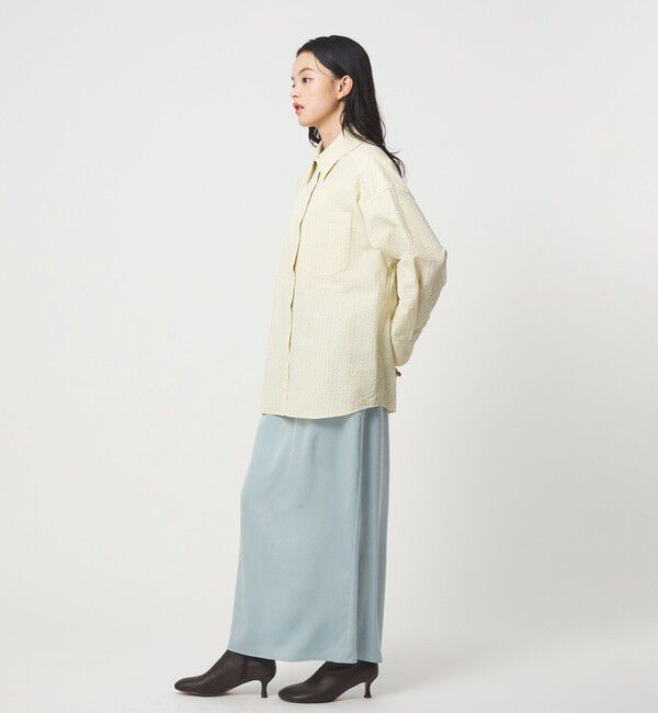 EMMEL REFINES「＜EMMEL REFINES＞EM ウェーブマルチ ストライプ シャツ」|シャツ・ブラウス|