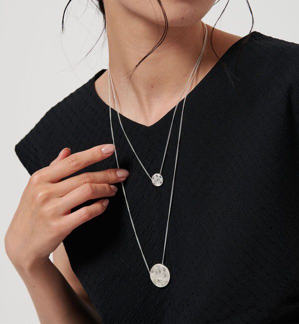 BEAUTY&YOUTH UNITED ARROWS「タタキサークル ネックレス -2WAY-」|ネックレス|