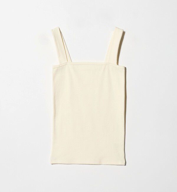 BEAUTY&YOUTH UNITED ARROWS「コットンブレンド ベア タンクトップ」|タンクトップ|CREAM