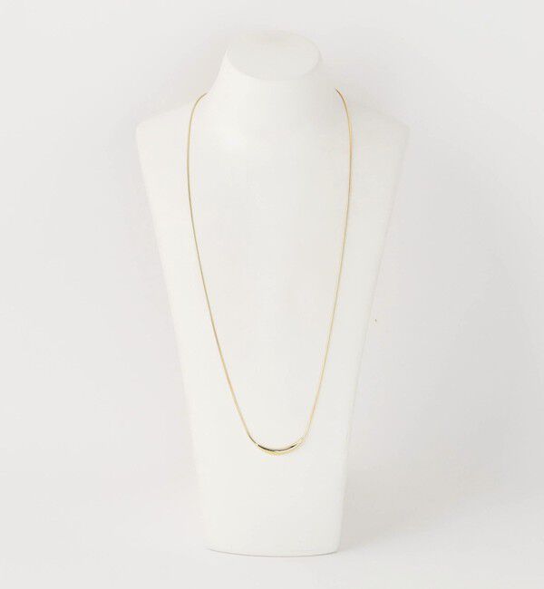 BEAUTY&YOUTH UNITED ARROWS「メタル&times;パールモチーフ スライダー ネックレス」|ネックレス|