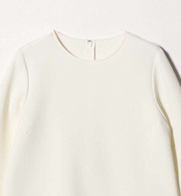 BEAUTY&YOUTH UNITED ARROWS「ダブルクロス クルーネック ブラウス」|シャツ・ブラウス|