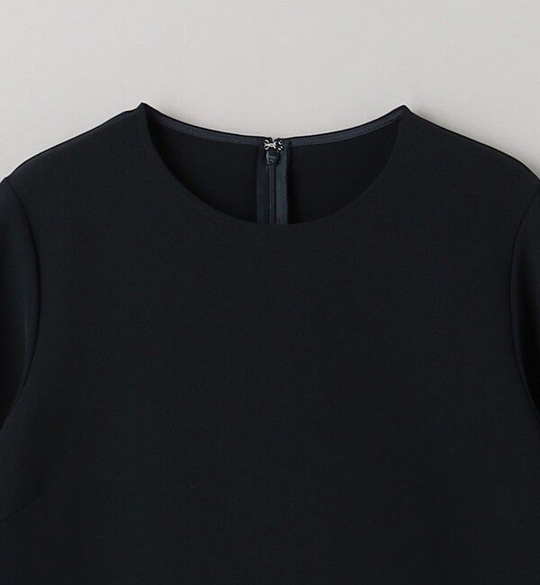 BEAUTY&YOUTH UNITED ARROWS「ダブルクロス クルーネック ブラウス」|シャツ・ブラウス|