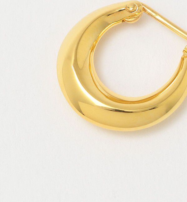 BEAUTY&YOUTH UNITED ARROWS「SILVER925 ファット フープ ピアス」|ピアス|