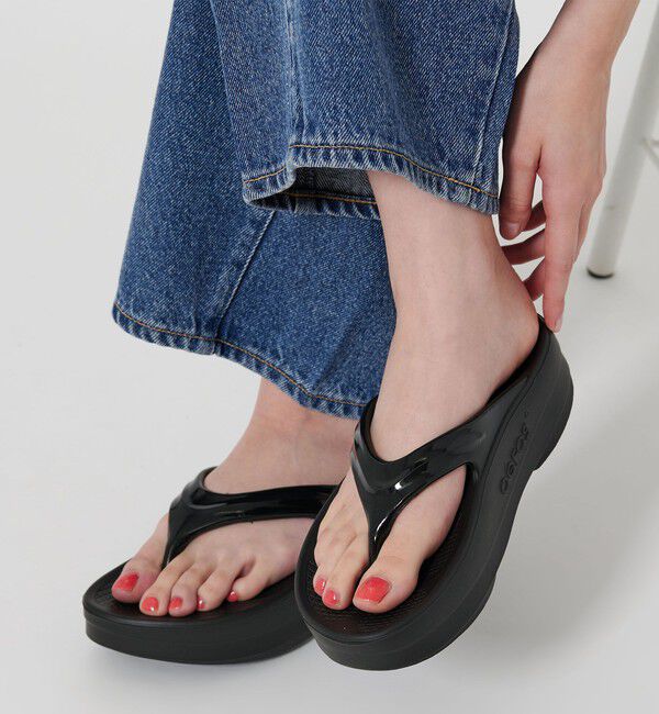 BEAUTY&YOUTH UNITED ARROWS「＜OOFOS＞OOmega サンダル」|サンダル|