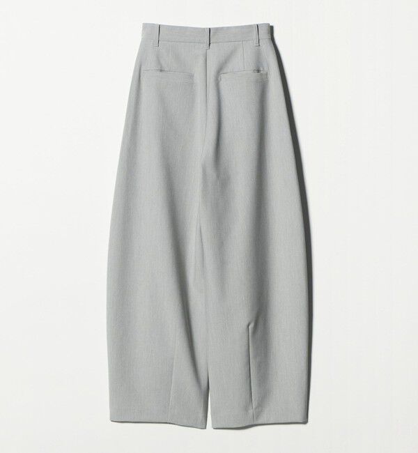 BEAUTY&YOUTH UNITED ARROWS「ポリエステルブレンド カーブパンツ」|スラックス|