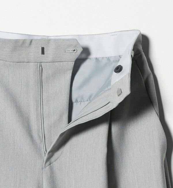 BEAUTY&YOUTH UNITED ARROWS「ポリエステルブレンド カーブパンツ」|スラックス|