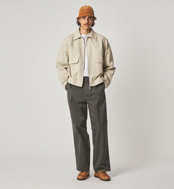 STEVEN ALAN「＜Steven Alan＞ ウエポン ニドム アーミー ノープリーツ トラウザーズ」|チノ|