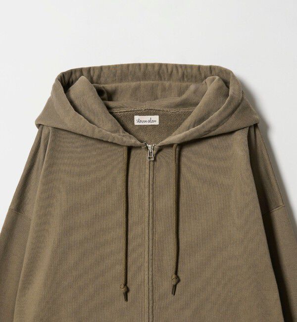 STEVEN ALAN「＜Steven Alan＞ ウラケ ジップ フーデイー」|パーカー|