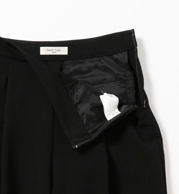 Demi-Luxe BEAMS 「トリアセ 1タック パンツ＊」|スラックス|