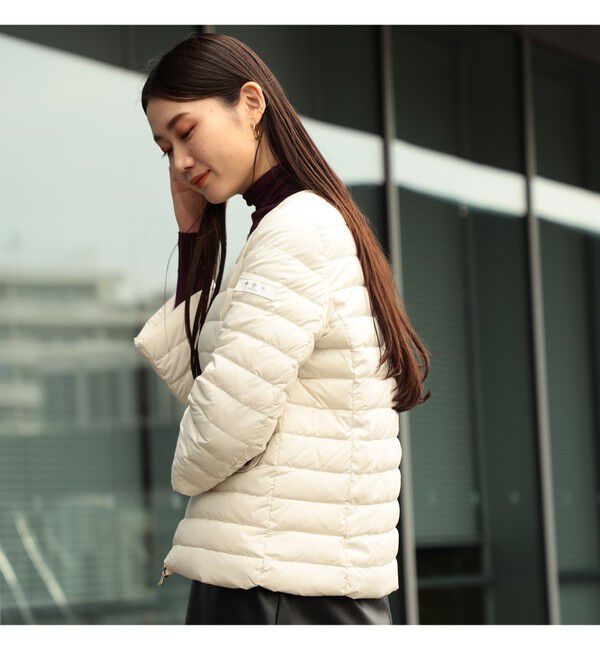 Demi-Luxe BEAMS 「【別注】TATRAS / ACACIA ノーカラー ライトダウンジャケット」|ブルゾン・スタジャン|