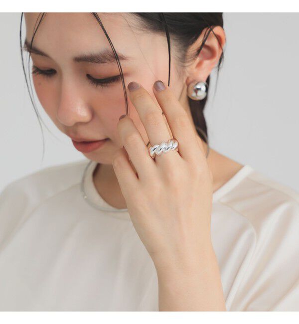 Demi-Luxe BEAMS 「LIE STUDIO / The Christine リング」|その他|SILVER