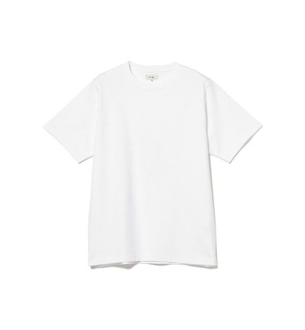 BEAMS「BEAMS /  プレーン クルーネック Tシャツ」|Tシャツ・カットソー|WHITE