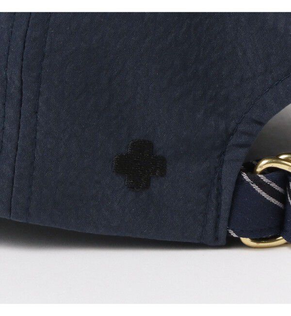 BEAMS PLUS「BEAMS PLUS / レジメンタル ストラップ サッカー 6パネル キャップ」|その他|