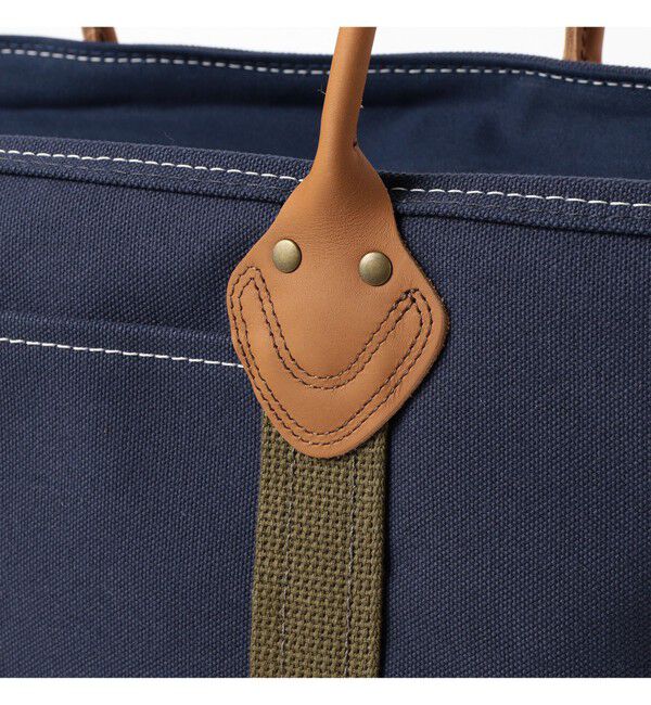 BEAMS PLUS「L.L.Bean / 別注 Deep Bottom Leather Handle Zip Tote L」|その他|