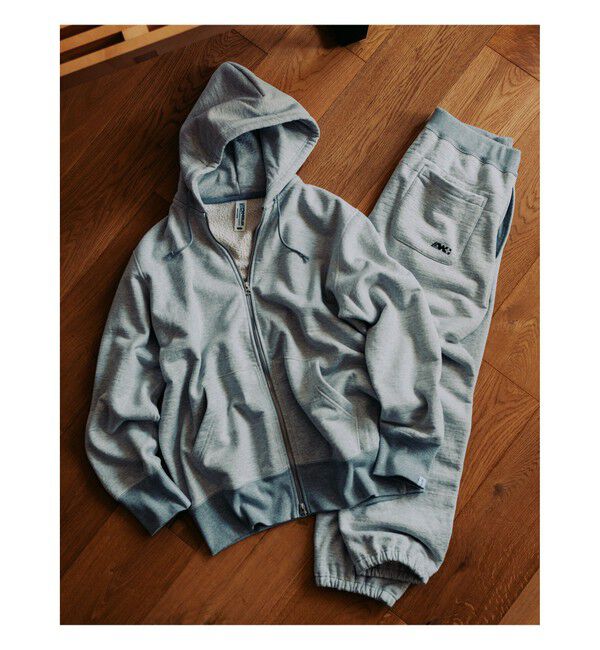 BEAMS PLUS「LOOPWHEELER / 別注 MegaWeight Zip Hoody」|スウェット・ジャージ|