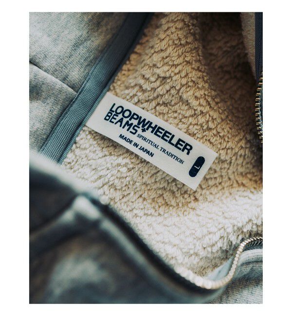 BEAMS PLUS「LOOPWHEELER / 別注 MegaWeight Zip Hoody」|スウェット・ジャージ|