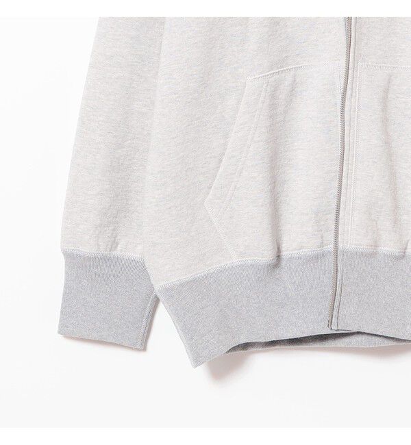 BEAMS PLUS「LOOPWHEELER / 別注 MegaWeight Zip Hoody」|スウェット・ジャージ|