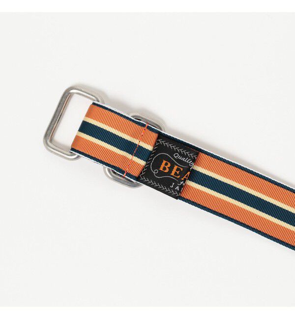 BEAMS PLUS「Grosgrain Tape Double Ring Belt」|ベルト|