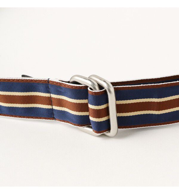 BEAMS PLUS「Grosgrain Tape Double Ring Belt」|ベルト|
