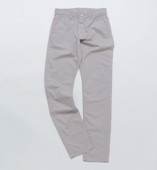 SHIPS「GROWN&SEWN: Independent Slim Pant - Feather Twill」|チノ|ライトグレー