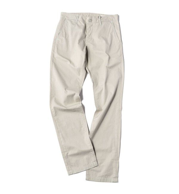 SHIPS「GROWN&SEWN: Independent Slim Pant - Feather Twill」|チノ|グレー