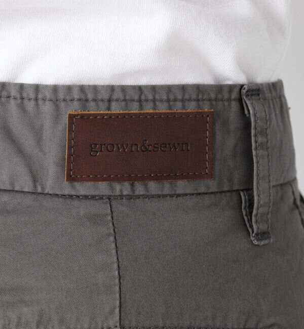 SHIPS「GROWN&SEWN: Independent Slim Pant - Feather Twill」|チノ|