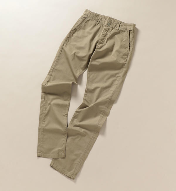 SHIPS「GROWN&SEWN: Independent Slim Pant - Feather Twill」|チノ|