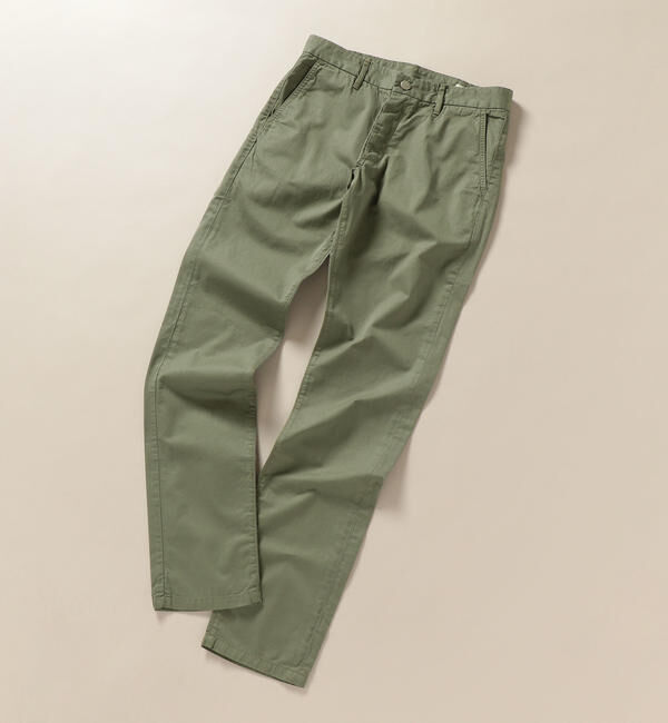 SHIPS「GROWN&SEWN: Independent Slim Pant - Feather Twill」|チノ|