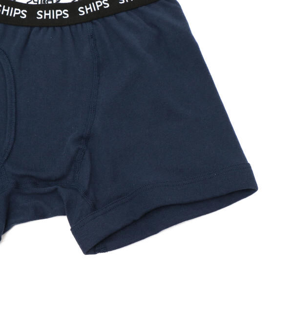 SHIPS KIDS「SHIPS KIDSボクサーパンツ（無地）」|インナー|