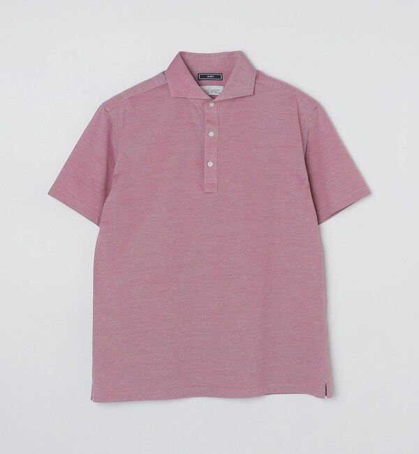 SHIPS「SHIPS：ALBINI 32ゲージ カノコ無地 ポロシャツ」|ポロシャツ|