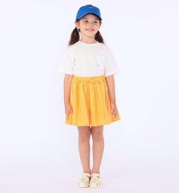 SHIPS KIDS「【WEB限定】SHIPS KIDS:100～160cm /〈家族おそろい〉SHIPS マイクロロゴ TEE」|Tシャツ・カットソー|