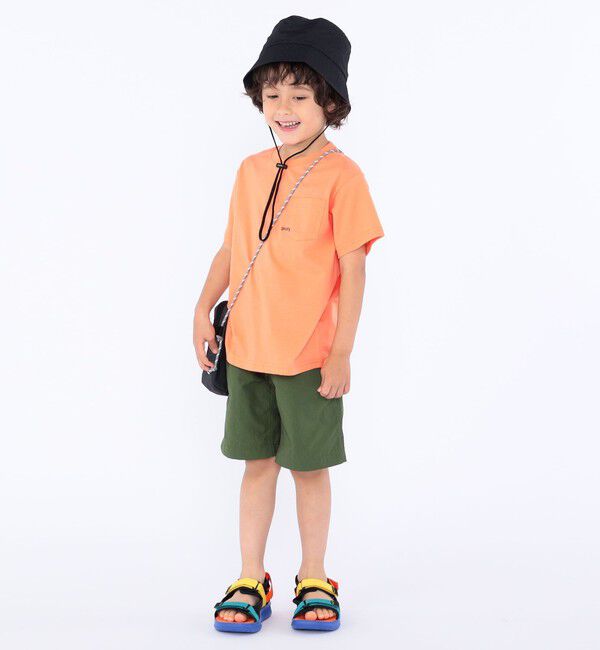 SHIPS KIDS「【WEB限定】SHIPS KIDS:100～160cm /〈家族おそろい〉SHIPS マイクロロゴ TEE」|Tシャツ・カットソー|