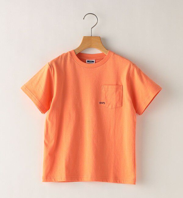 SHIPS KIDS「【WEB限定】SHIPS KIDS:100～160cm /〈家族おそろい〉SHIPS マイクロロゴ TEE」|Tシャツ・カットソー|