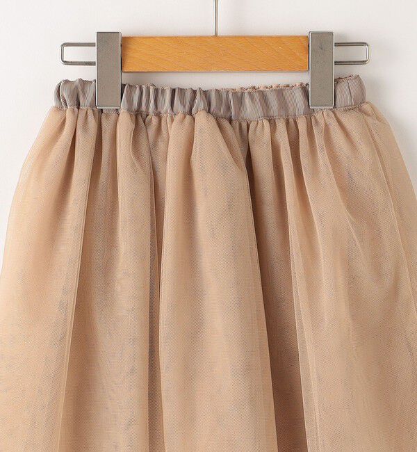 SHIPS KIDS「SHIPS KIDS:100～130cm / チュール スカート」|フレア|