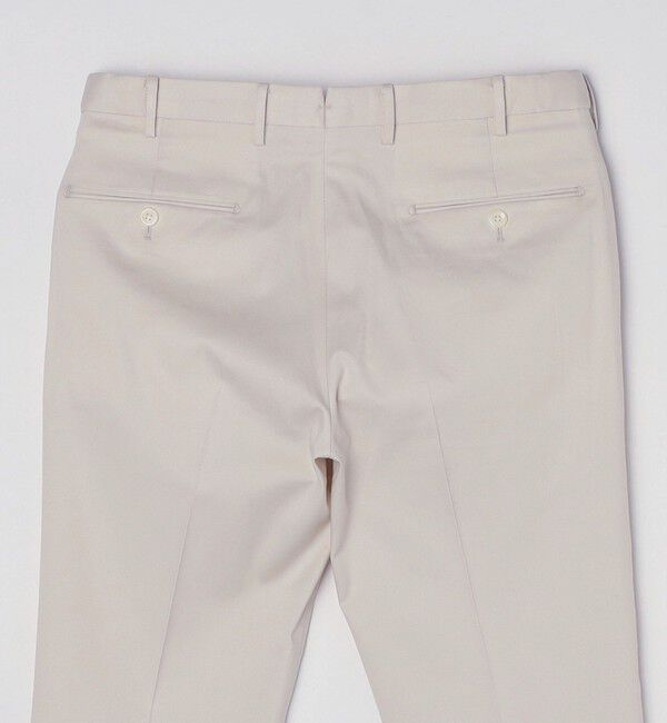 SHIPS「SHIPS:〈手洗い可能〉コットン ノープリーツ コードレーン パンツ」|チノ|