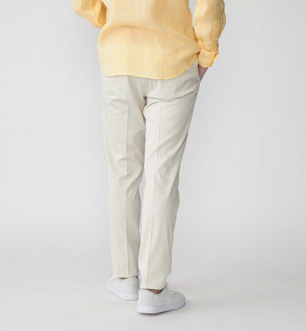SHIPS「SHIPS:〈手洗い可能〉コットン ノープリーツ コードレーン パンツ」|チノ|
