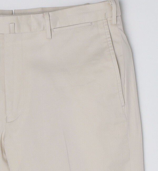 SHIPS「SHIPS:〈手洗い可能〉コットン ノープリーツ コードレーン パンツ」|チノ|