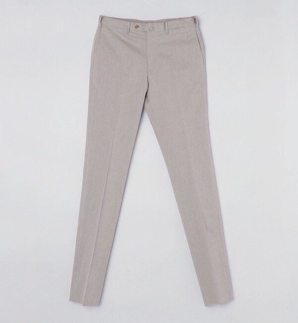 SHIPS「SHIPS:〈手洗い可能〉コットン ノープリーツ コードレーン パンツ」|チノ|ベージュ系