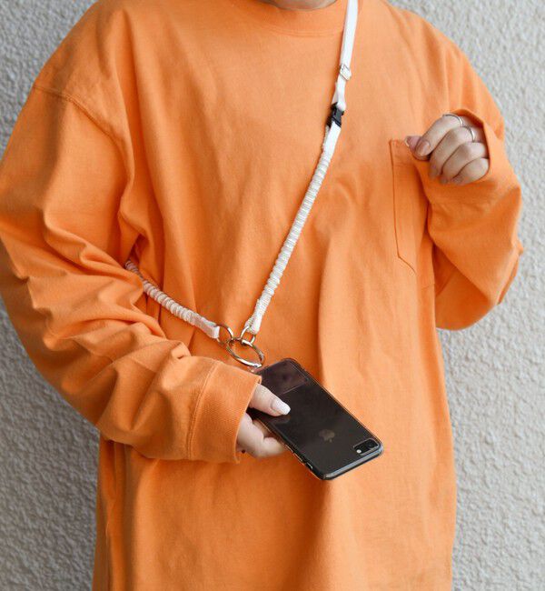 SHIPS any「BYONBYON: スマホ ショルダー ストラップ」|ストラップ|ホワイト