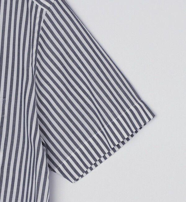 SHIPS「SHIPS: パナマ織り ボタンダウン ロンスト 半袖 シャツ」|シャツ・ブラウス|