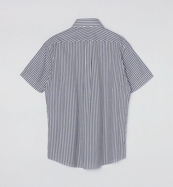 SHIPS「SHIPS: パナマ織り ボタンダウン ロンスト 半袖 シャツ」|シャツ・ブラウス|