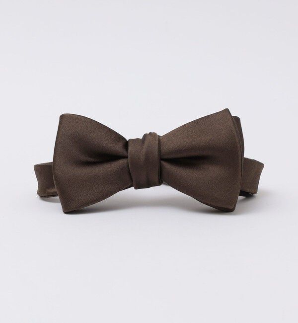 SHIPS「SHIPS: フォサッティ 無地 蝶ネクタイ」|ネクタイ・蝶ネクタイ|ブラウン