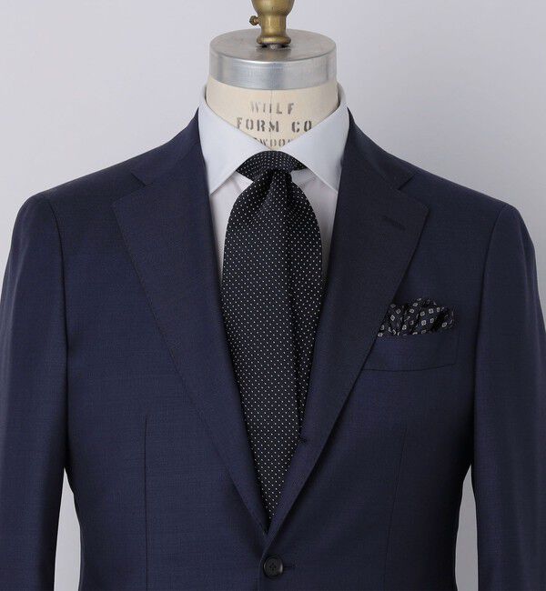 SHIPS「SHIPS: フォサッティ サテン ピンドット ネクタイ」|ネクタイ・蝶ネクタイ|