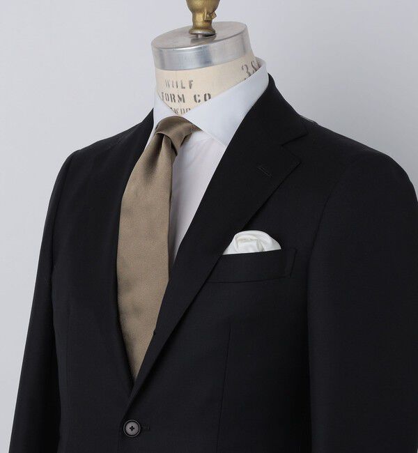 SHIPS「SHIPS: フォサッティ サテン 無地 ネクタイ」|ネクタイ・蝶ネクタイ|