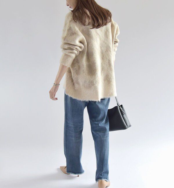 quaranciel「quaranciel:〈洗濯機可能〉ハンサム テーパード デニム パンツ」|デニム|