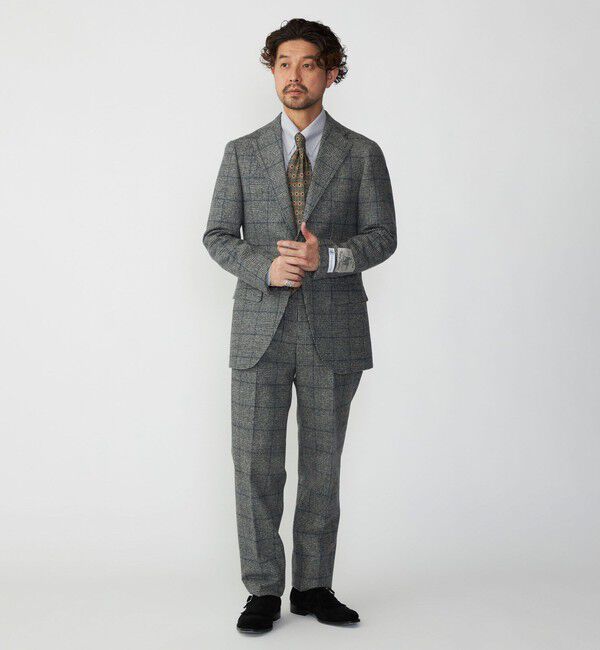 SHIPS「SHIPS: ラグジュアリー フォックスブラザーズ グレンチェック スーツ」|スーツ|