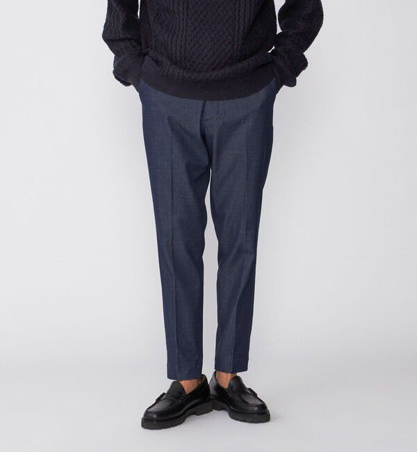 SHIPS「【WEB限定】SHIPS: WONDER デニムライク スラックス」|スラックス|