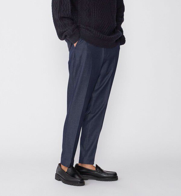 SHIPS「【WEB限定】SHIPS: WONDER デニムライク スラックス」|スラックス|