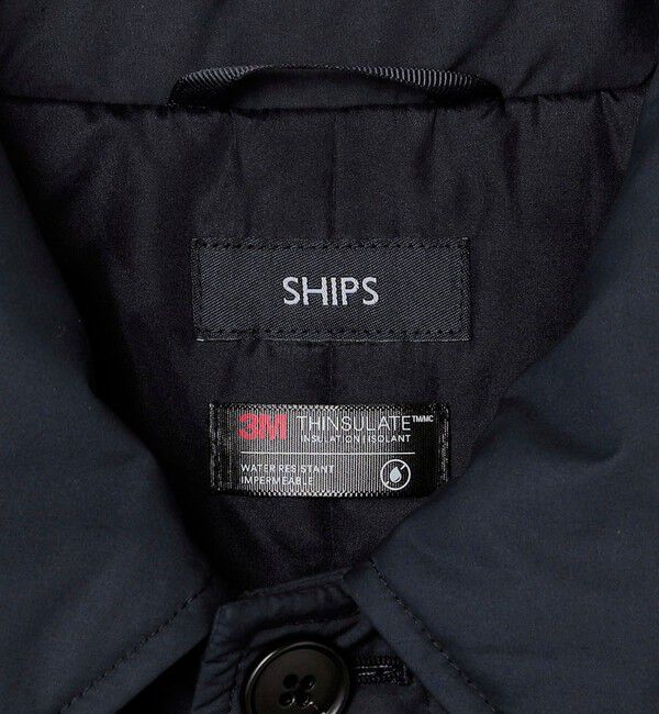 SHIPS「SHIPS:〈撥水〉Thinsulate 中綿 ハリントンジャケット」|ブルゾン・スタジャン|