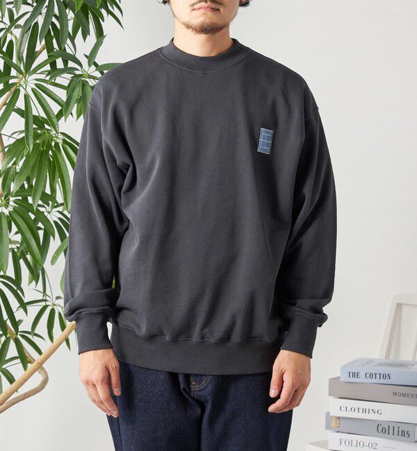 SHIPS any「【WEB限定】SHIPS any: アイビーライク ワンポイント 刺繍 ロゴ スウェット 24FW◇」|スウェット・ジャージ|